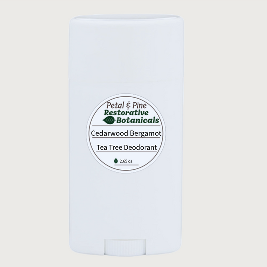 Cedarwood Bergamot Tea Tree Deodorant